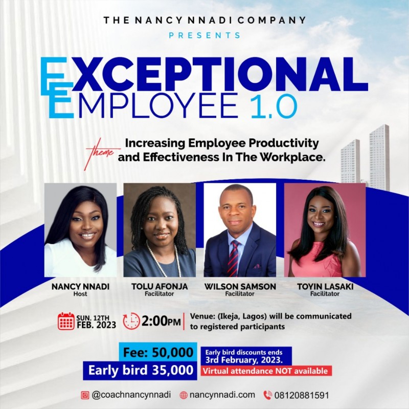 Exceptional Employee 1.0 ( Increasing employee productivity and effectiveness in the workplace) REPLAY