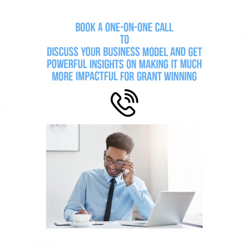 One-on-one Call for Business Model Modification for Grant Pursuit