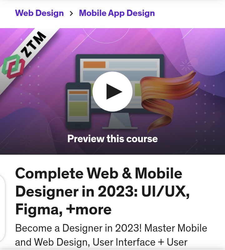 Buy The Complete UI/UX and Figma Web Design Course by Oigiangbe Wilson ...