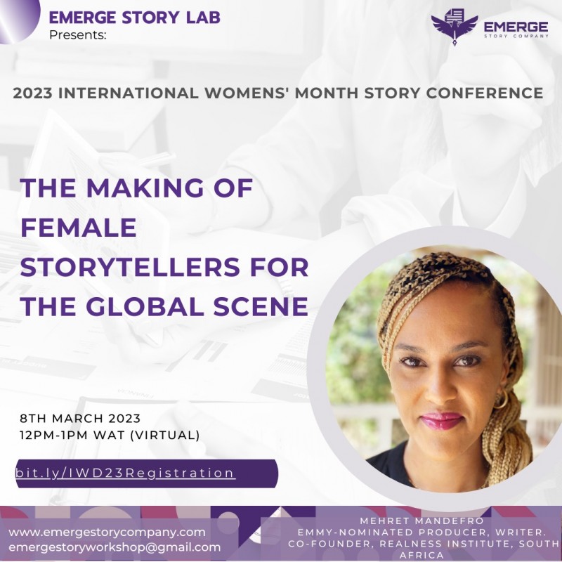 Mehret Mandefro's Emerge Story Masterclass
