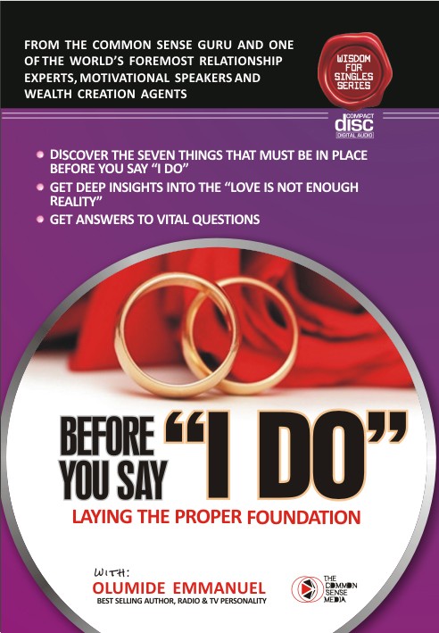 Before You Say I Do