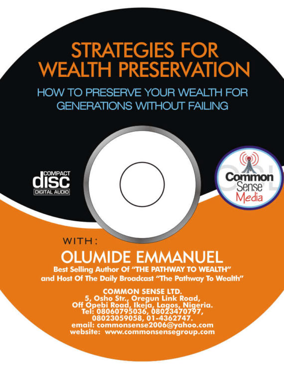 Strategies for wealth preservation