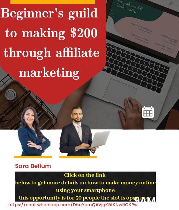 Beginner's guild to making $200 through affiliate sales