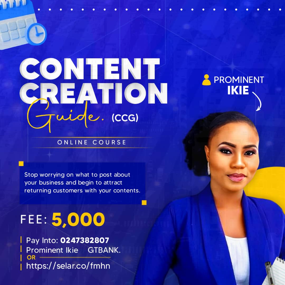 Buy content creation guide by ossai christian on selar