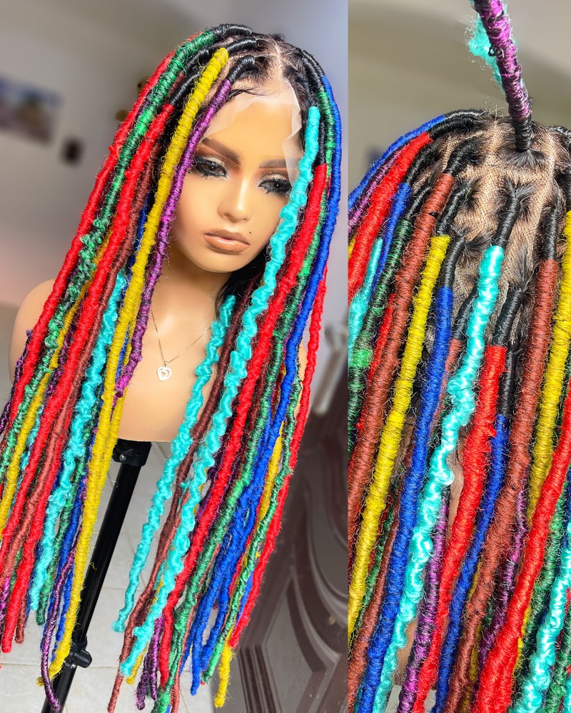 Multicolor Locs