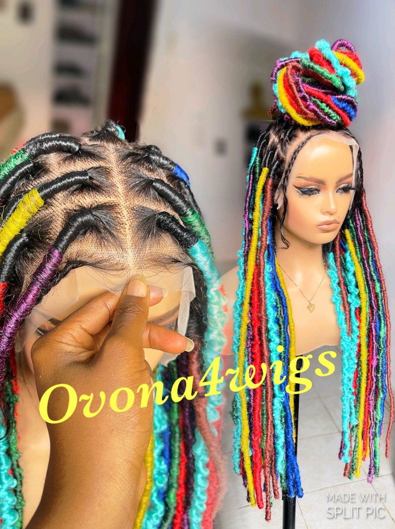 Multicolor Locs