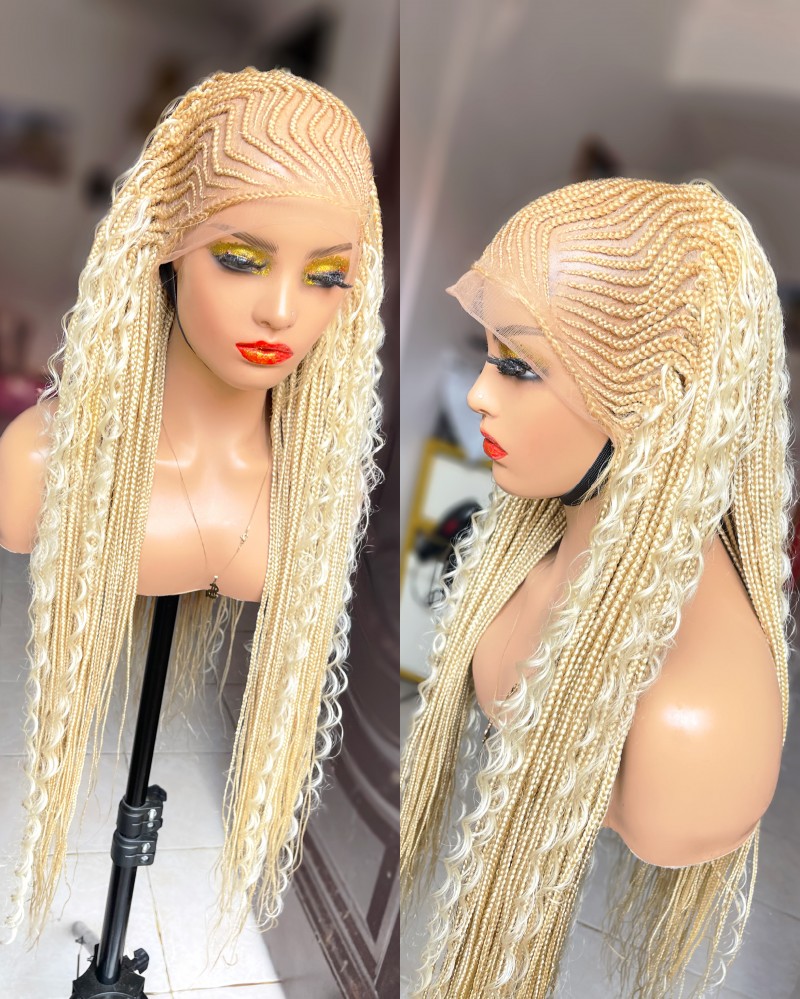Tribal cornrow unit