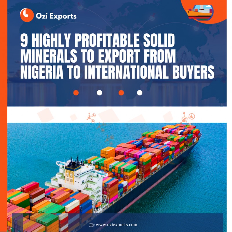 9 Highly Profitable Solid Minerals To Export From Nigeria To International Buyers
