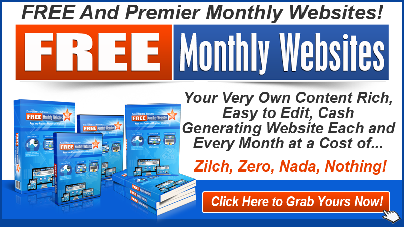 Monthly website builder