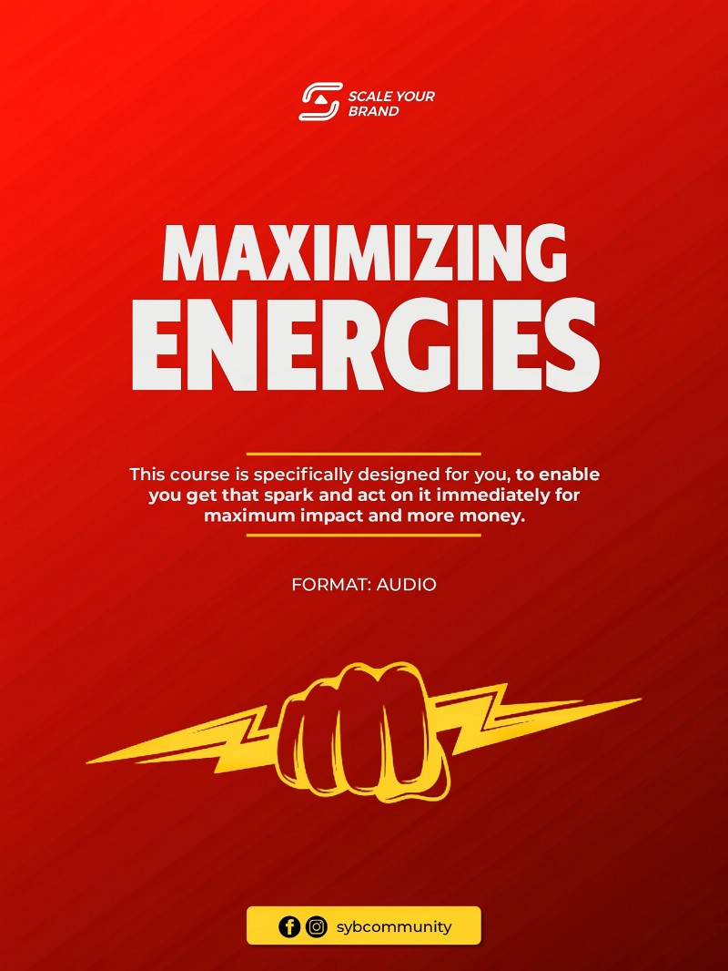 Maximizing Energies