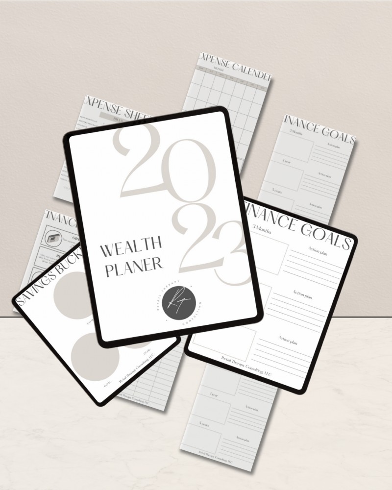 Buy Digital Wealth Planner by Retail Therapy Consulting, LLC on Selar