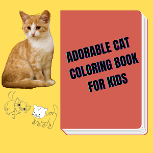 ADORABLE CATS COLORING BOOK FOR KIDS