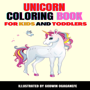 UNICORN COLORING BOOK FOR KIDS AND TODDLERS
