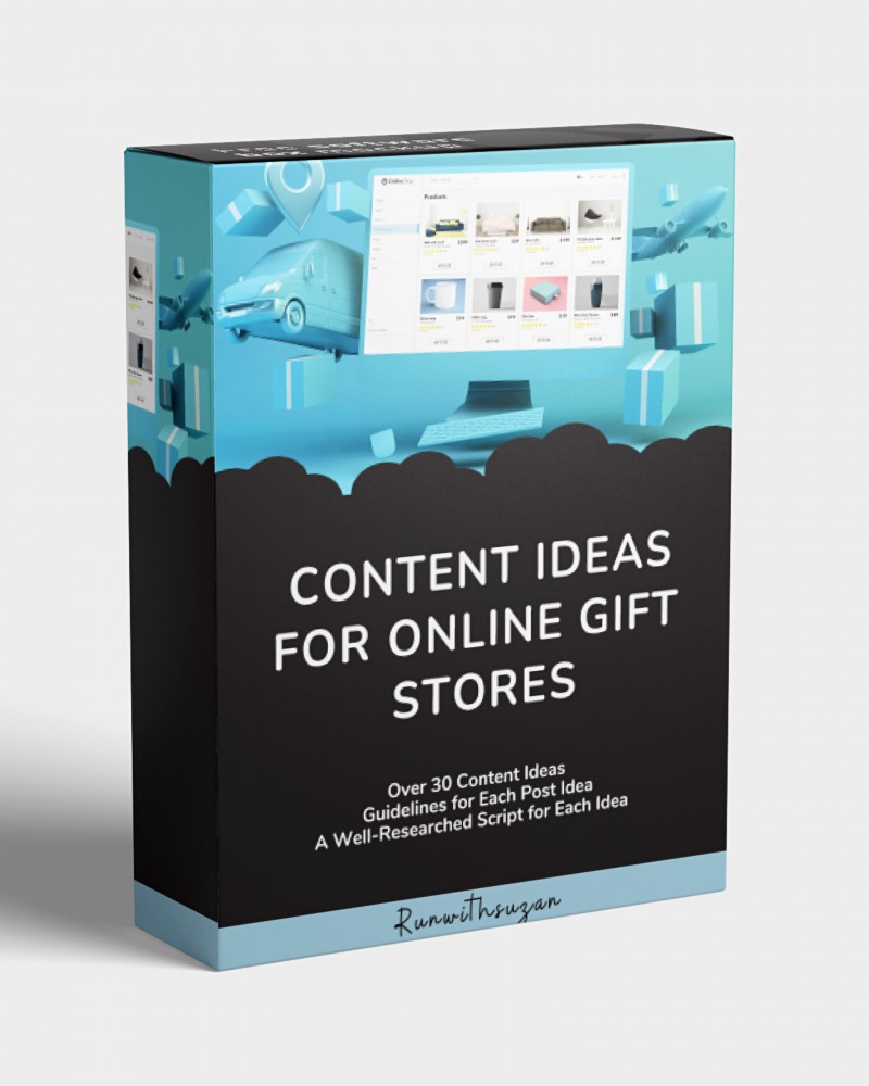 Buy Content Ideas for Online Gift & Souvenir Store by Susan Adesiyan on