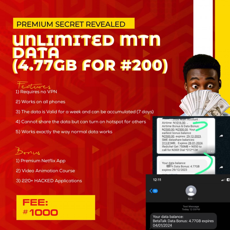 UNLIMITED MTN DATA TWEAK