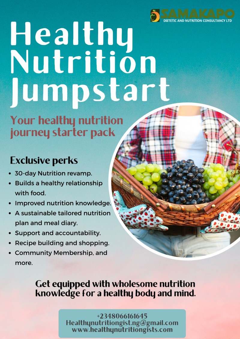 Buy Healthy Nutrition Jumpstart by Samakapo Dietetics on Selar.co