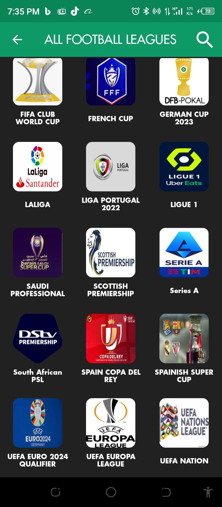 Premium TV Channels for Android