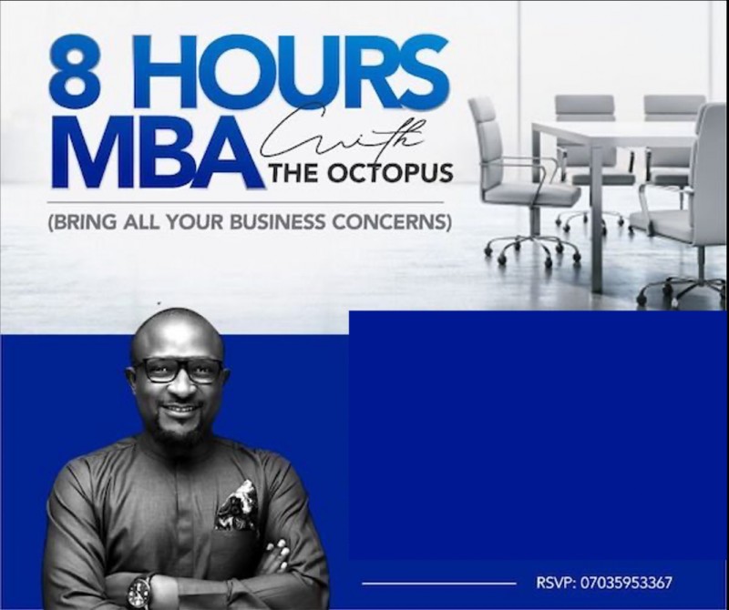 8-HOUR MBA WITH THE OCTOPUS - VIDEO REPLAY.