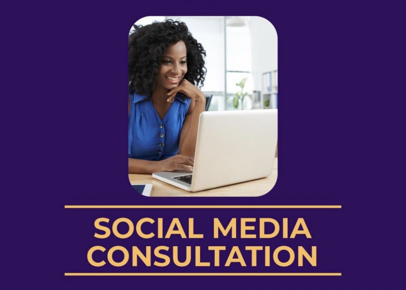 A one-on-one private social media consultation session.