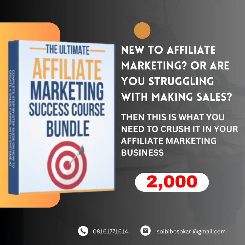 The Ultimate Affiliate Marketing Success Course Bundle