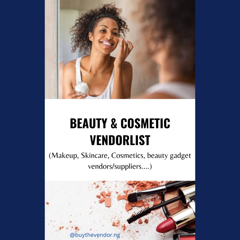 Beauty & Cosmetic Products Suppliers