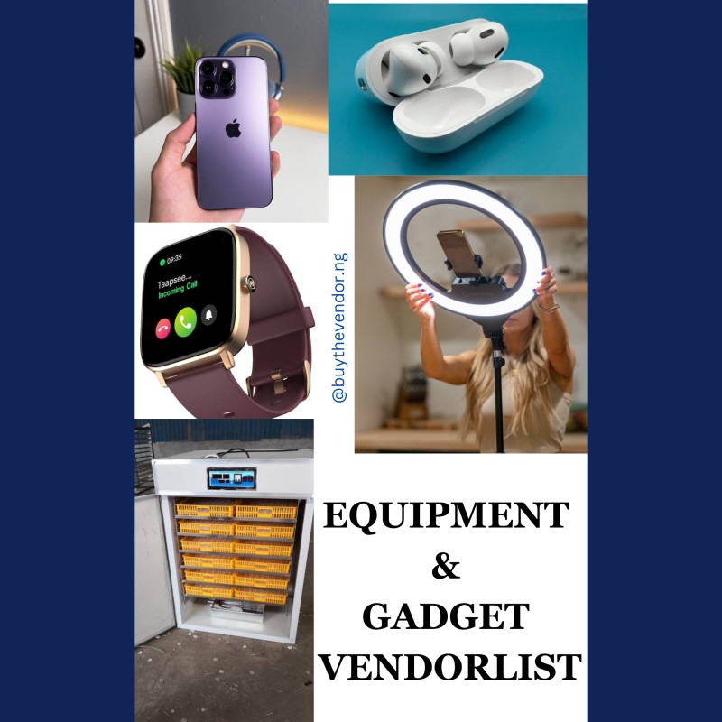Equipment & Gadget Suppliers