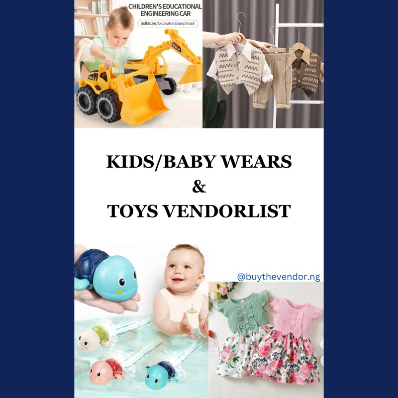 Kids/Baby Wears & Toys Suppliers