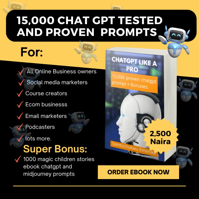 Buy 15,000+ Chat GPT Tested and Proven Prompts to copy, paste and scale ...