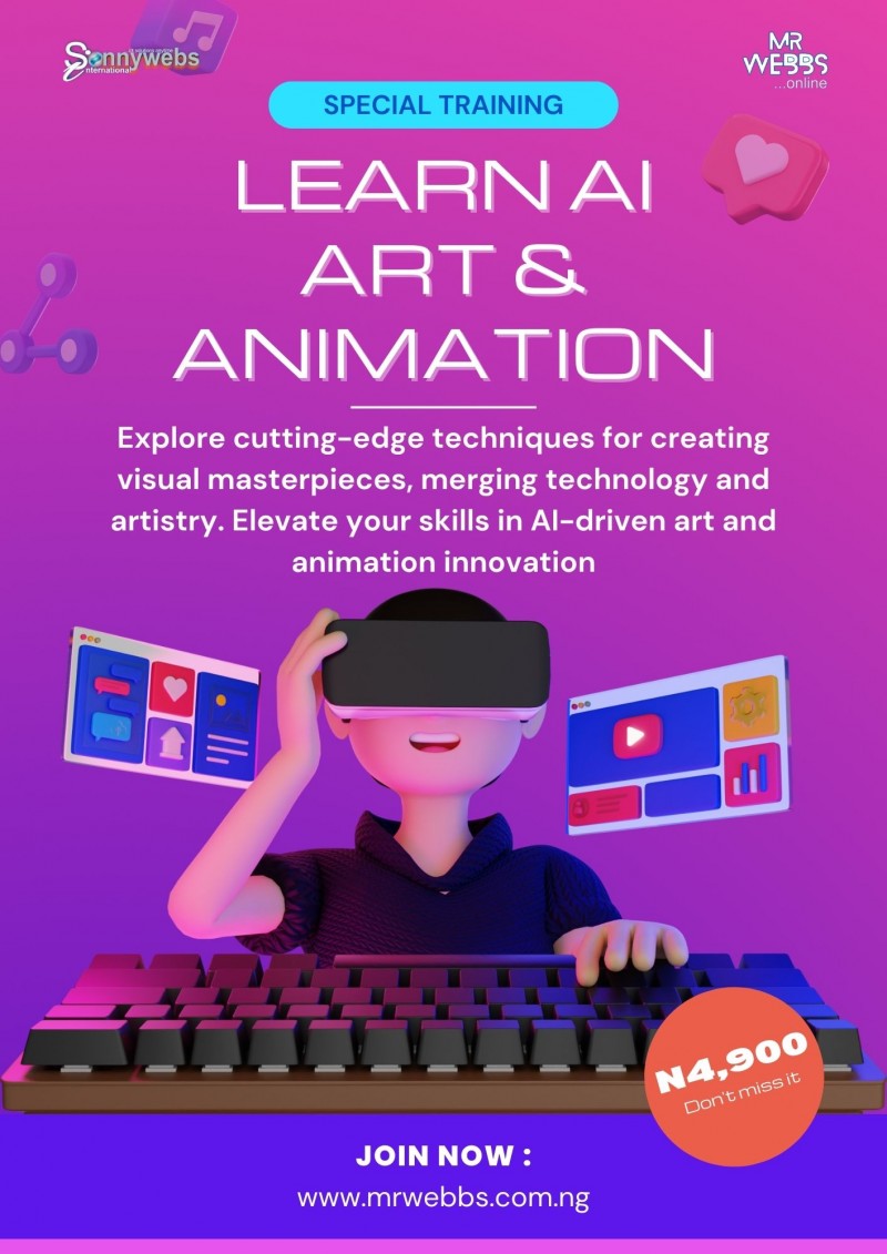 Buy learn ai art animation by sonnywebs international on selar