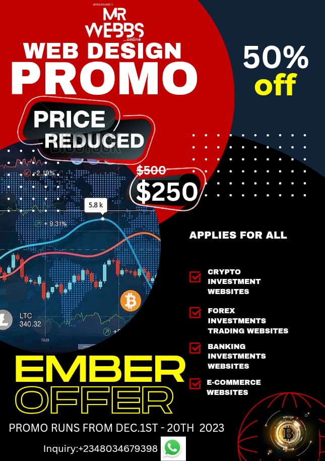 WEBSITE DESIGN EMBER PROMO