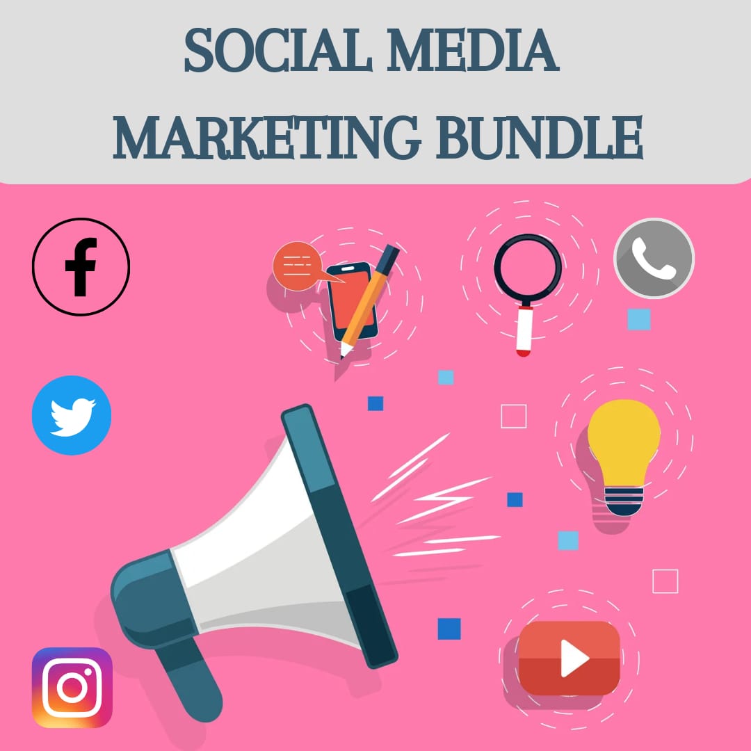 GROW YOUR INCOME BY 90% WITH 10 COURSES ON SOCIAL MEDIA MARKETING BUNDLE