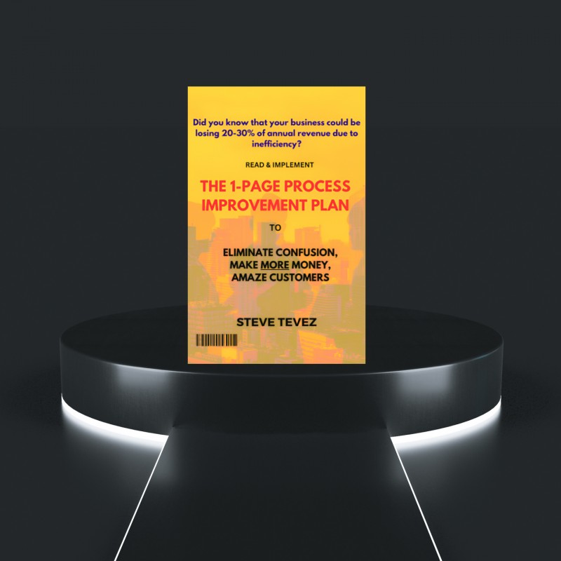 Buy The 1-Page Process Improvement Plan by Steve Tevez on Selar