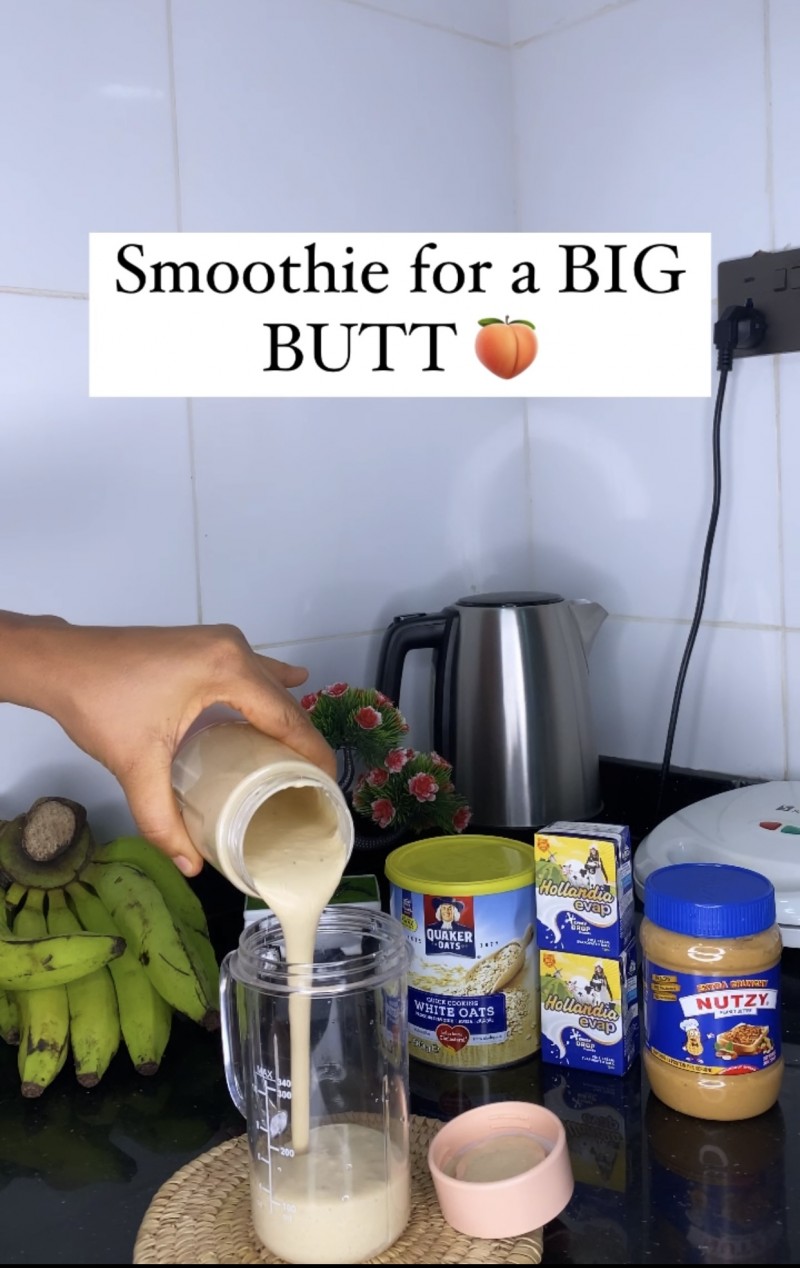 Smoothie Recipe for a Bigger, Fuller Butt