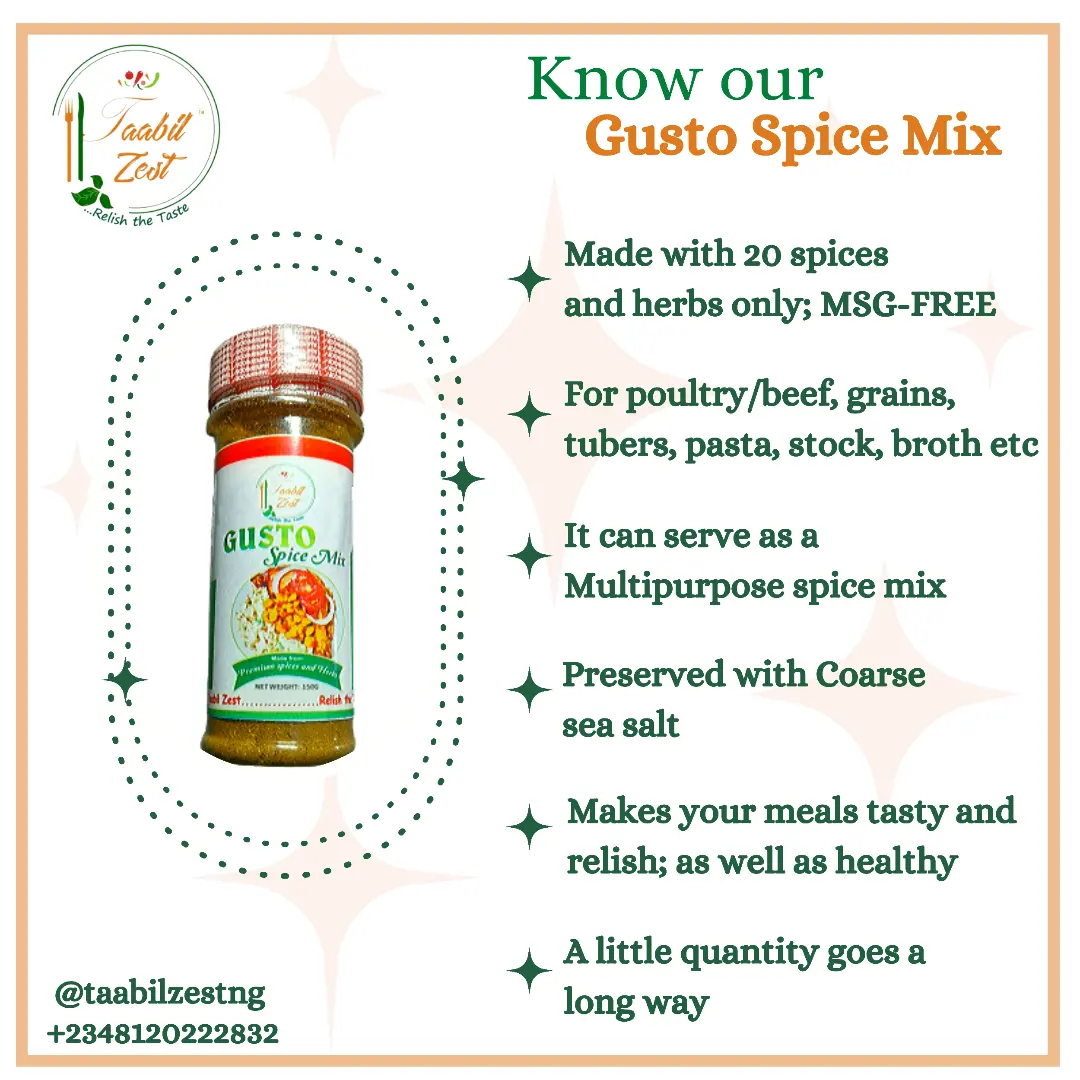 Gusto Spice Mix