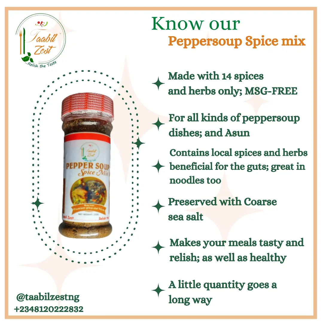 Peppersoup Spice Mix