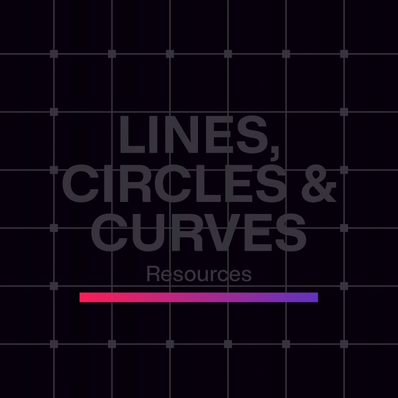 Lines, Circles & Curves Design Resources - V1 & V2