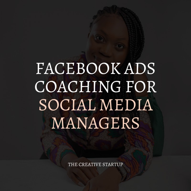 FACEBOOK ADS COACHING FOR SOCIAL MEDIA MANAGERS