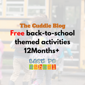 Back-to-school themed activities