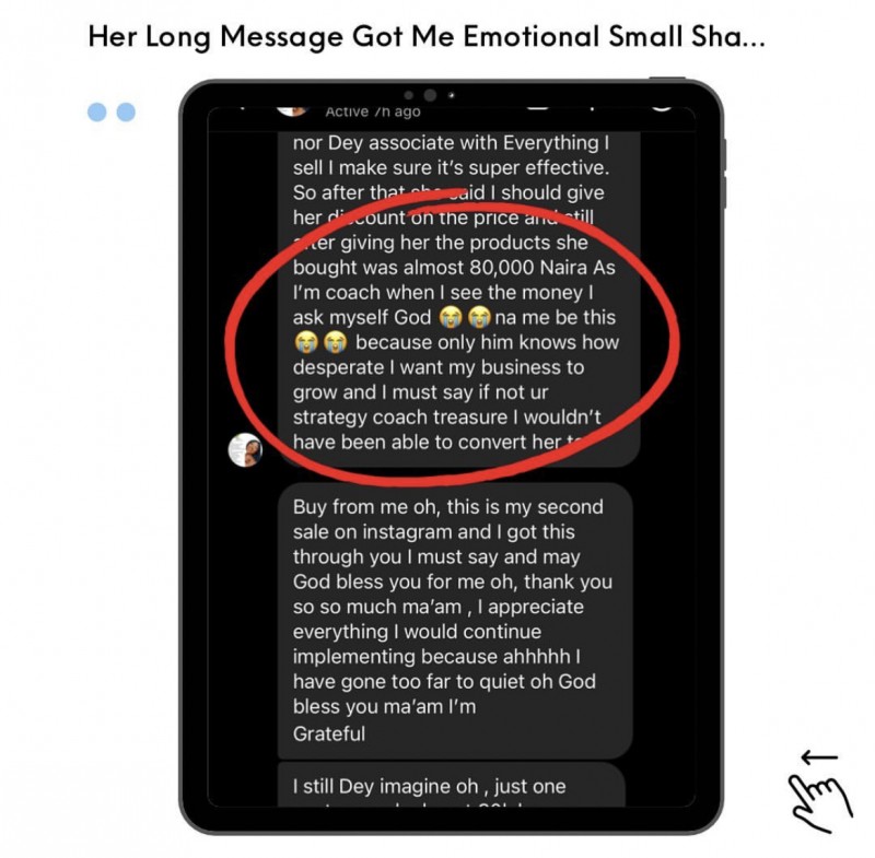 Customer review 1