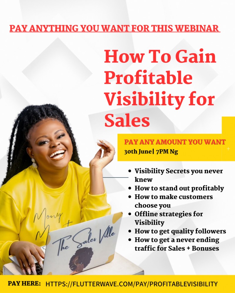 Profitable Visibility Webinar