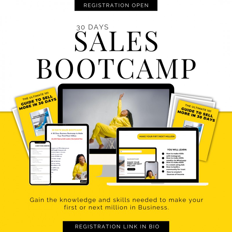 SALES BOOTCAMP WTSV