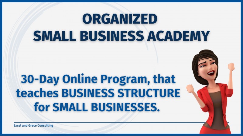ORGANIZED SMALL BUSINESS ACADEMY
