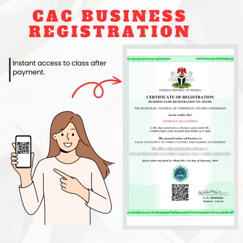 CAC REGISTRATION CLASS