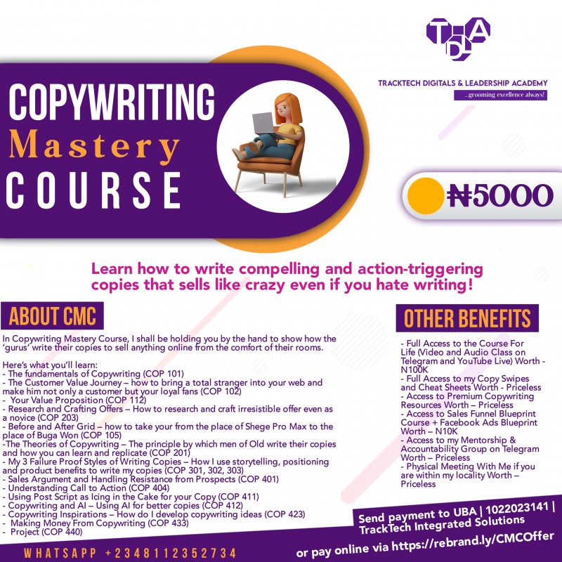 Copywriting Mastery Course