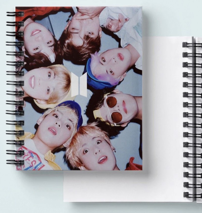 BTS Namjoon Indigo personalised Journaling Notebook copy