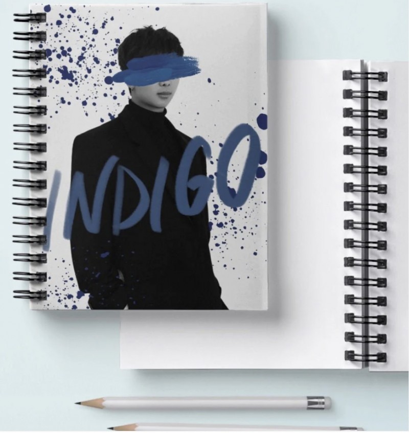 BTS Namjoon Indigo personalised Journaling Notebook