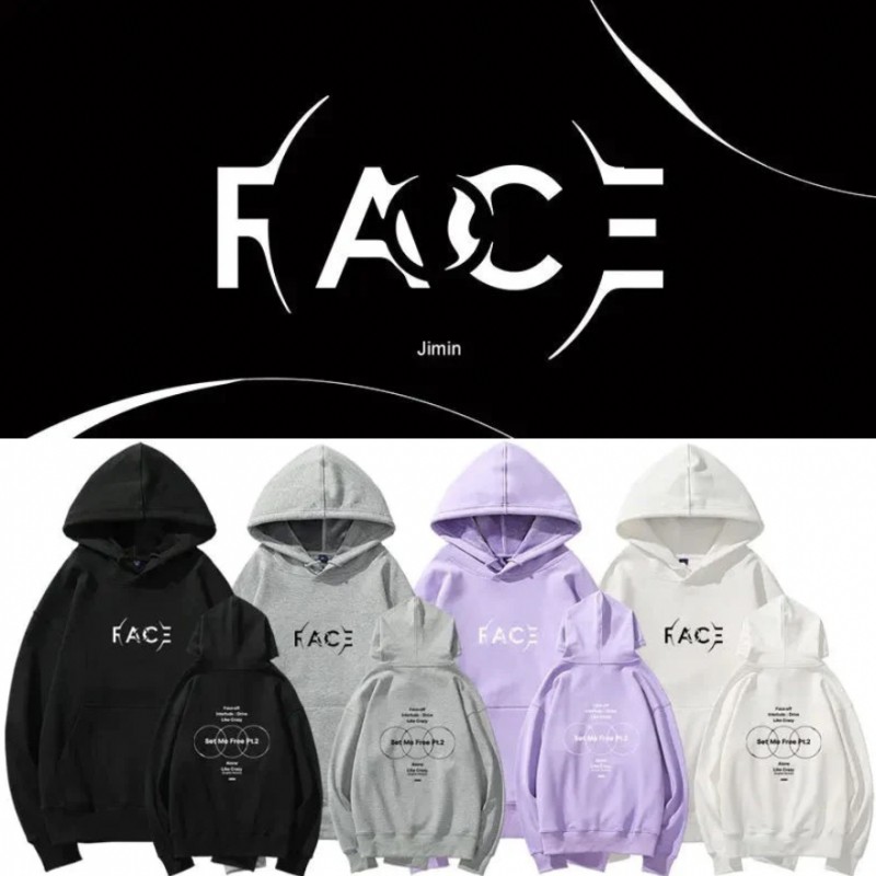 Jimin Face Album Set Me Free Part 2 Hoodie - Tsuvishop Kpop Nigeria