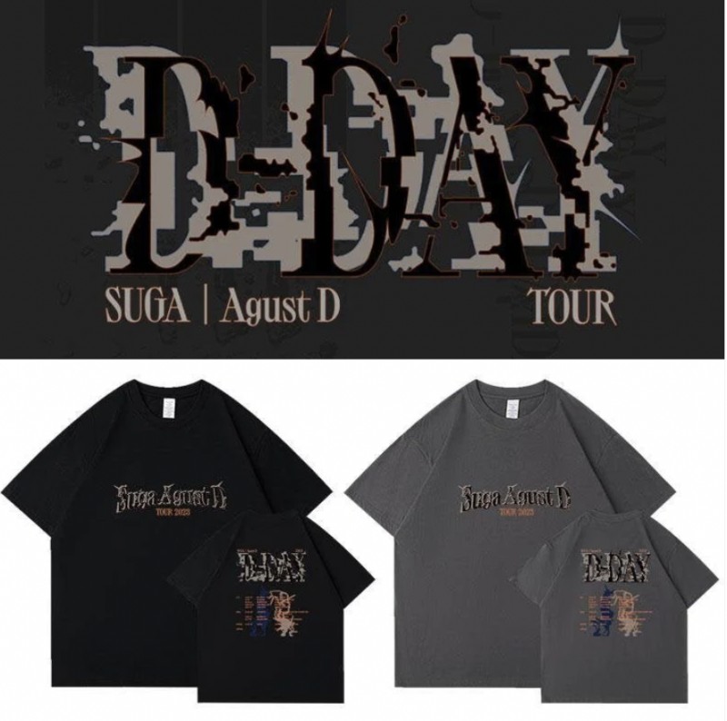 BTS SUGA Agust D World Tour 2023 Tshirt - Tsuvishop Kpop Nigeria