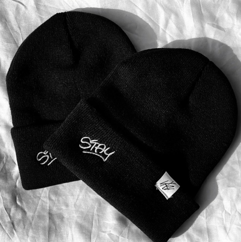Kpop Stray Kids Embroidery Knitted Cap Bang Chan Beanies Hat - Tsuvishop kpop nigeria