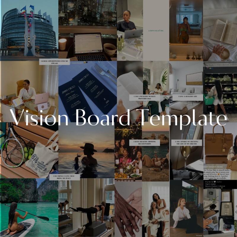 Vision Board Template